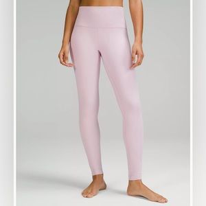 Pink Lululemon align leggings